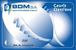 Carte CAURIS CLASSIQUE