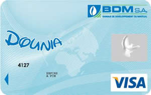 Carte VISA DOUNIA