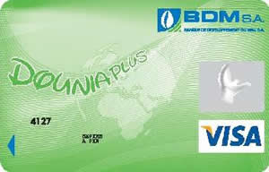 Carte VISA DOUNIA PLUS